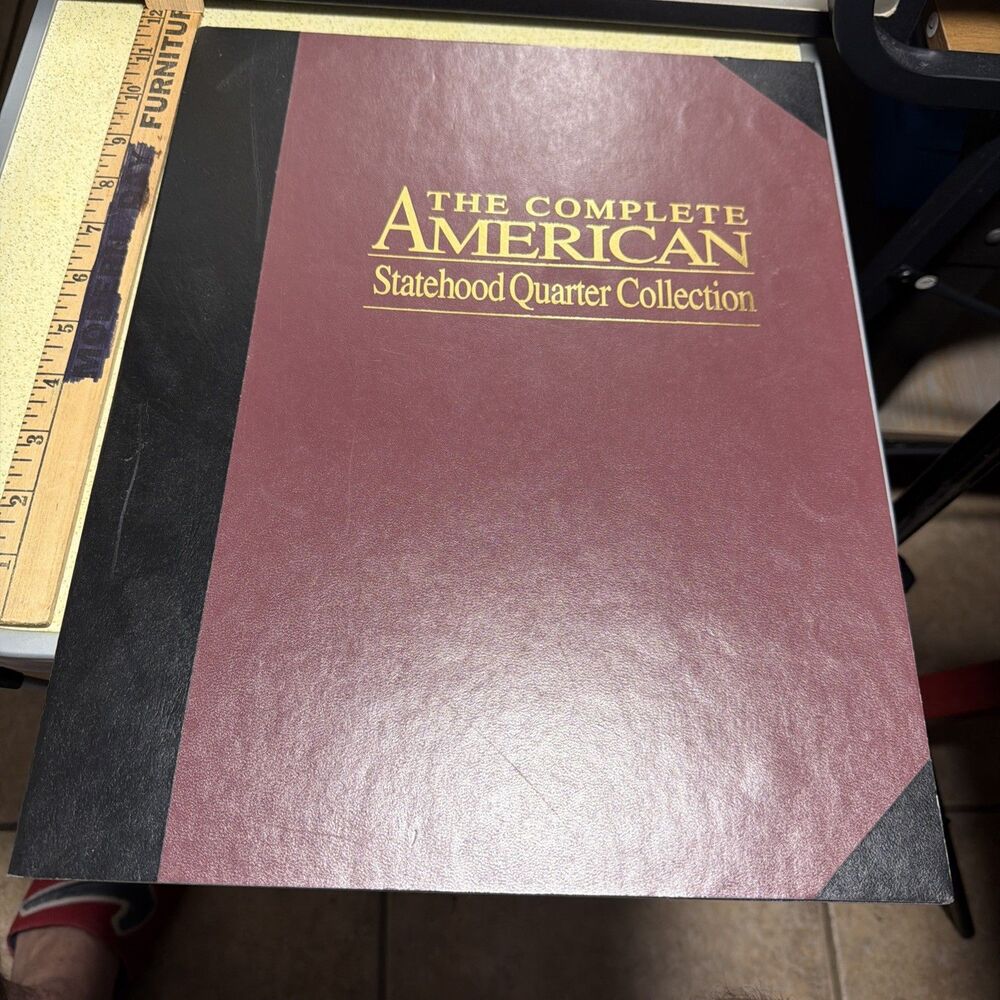 The Complete American Statehood Quarter Collection 1999-2008 Folder